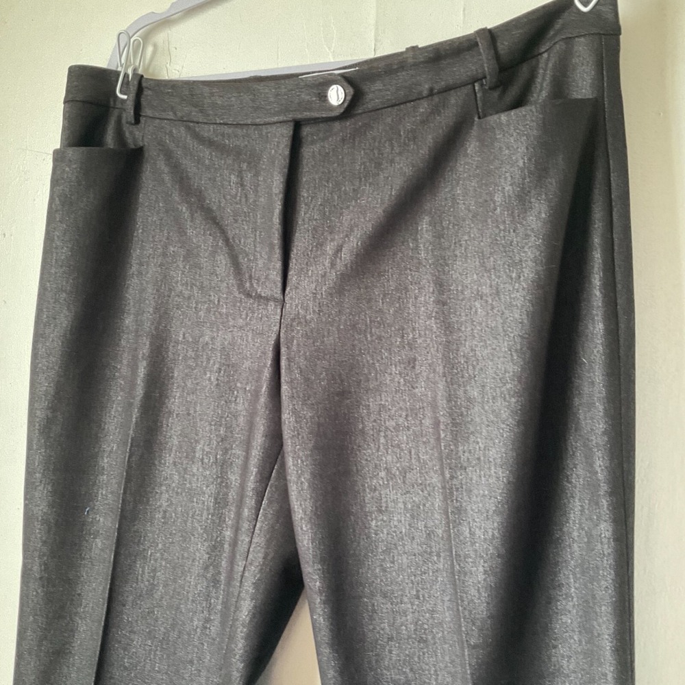Calvin Klein Modern Fit Trousers Straight Leg Size 14 Office Workwear - Picture 5 of 9